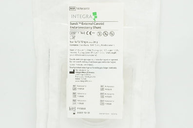 Integra NL8505072 Sundt External Carotid Endarterectomy Shunt 4mm x 5mm (x)